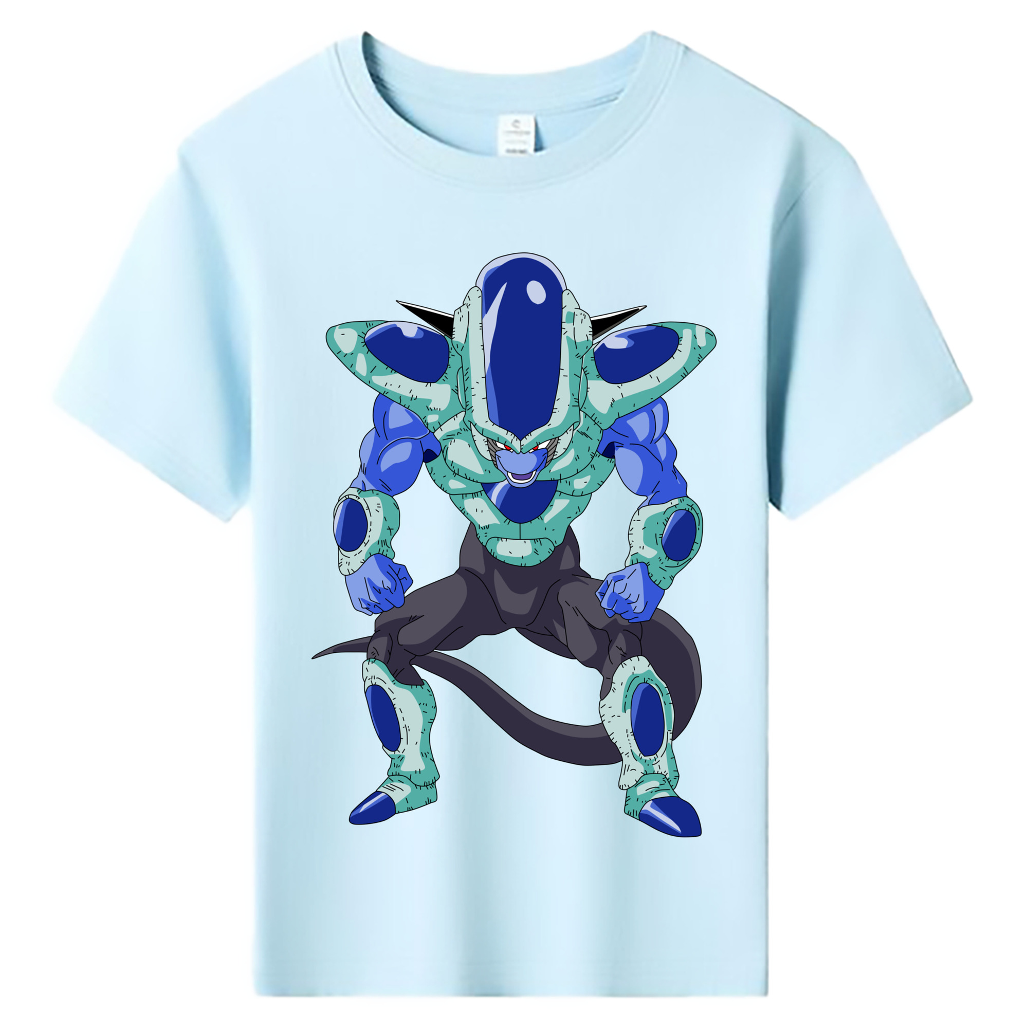 （画像用） ドラゴンボール フリーザ DRAGON BALL Frieza 綿100％キッズTシャツ（フロントプリント）